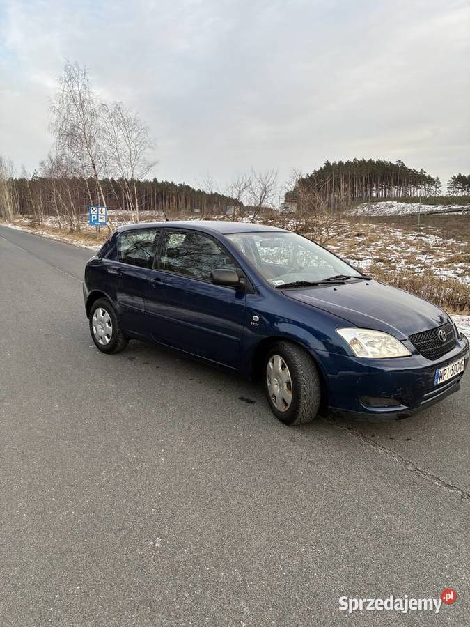 Toyota Corolla 14 VVTi nowe opony serwisie 97KM kujawsko-pomorskie Wielka Nieszawka
