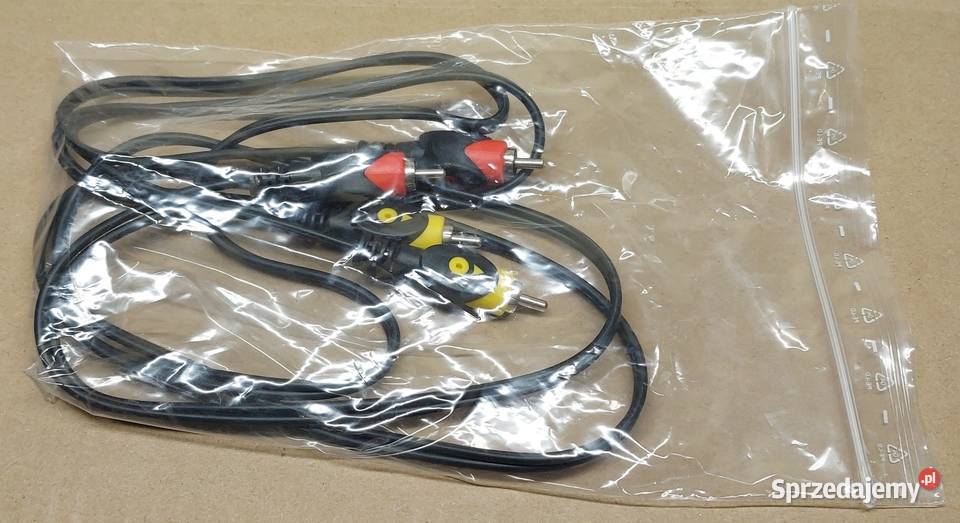 PRZEDŁUŻACZ KABEL 2X RCA NA 2X RCA CINCH MĘSKI Mielęcin