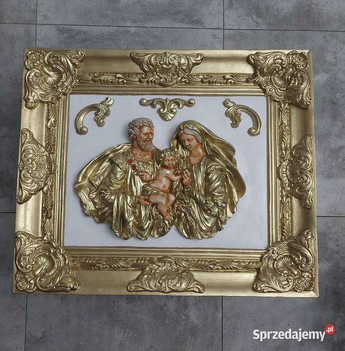PŁASKORZEŹBA ŚWIĘTA RODZINA OSTATNIA WIECZERZA Zielona Góra sprzedam