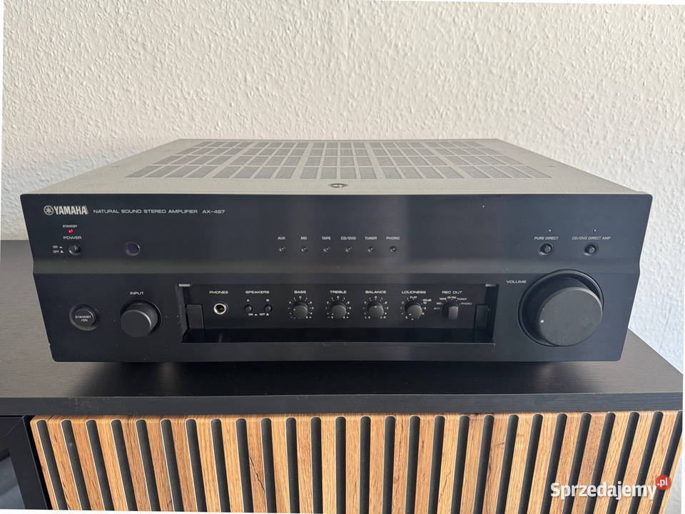 Wzmacniacz Yamaha AX497 hifi stereo Natural Elektronika Wrocław