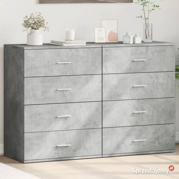 Szafki 2 szarość betonu 60x39x80 WM3276626 sprzedam