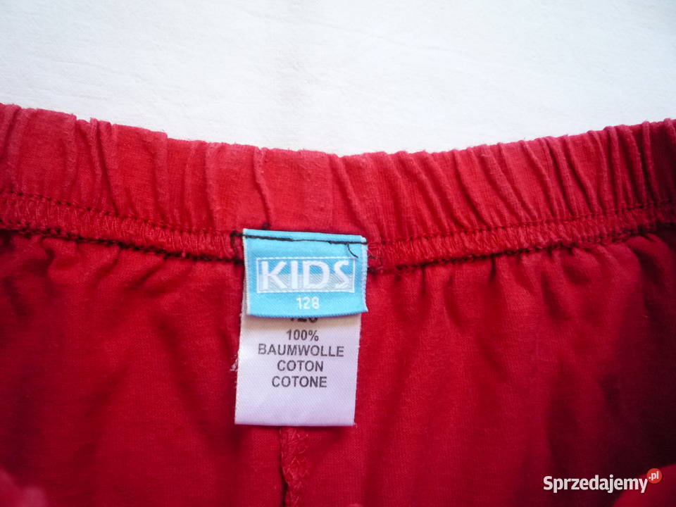 Kids 128 Czerwone krótkie spodenki szorty zachodniopomorskie Szczecin