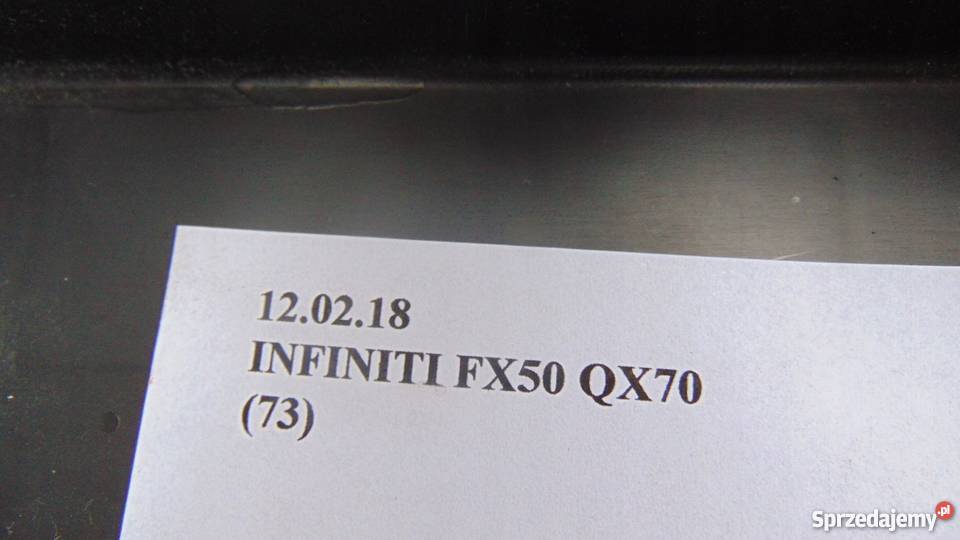 PODUSZKA POWIETRZNA PASAŻERA INFINITI FX50 QX70 Nowy Tomyśl