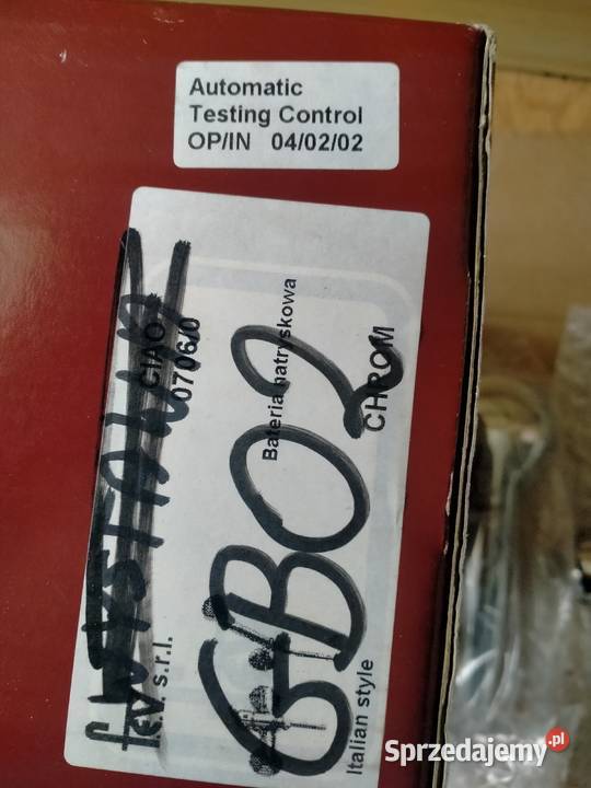 Sprzedam baterie prysznicową firmy fefefev dolnośląskie Legnica sprzedam