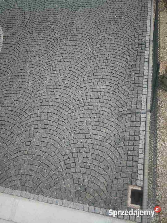 Kostka Brukowa Granitowa Czarna 10x10x5 Architektura ogrodowa Kraków