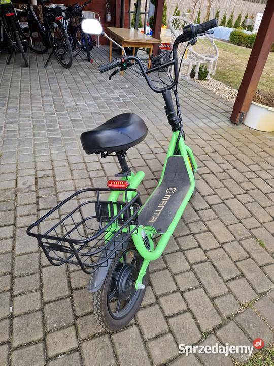 Hulajnoga elektryczna MANTA Hulajnogi elektryczne Ślesin