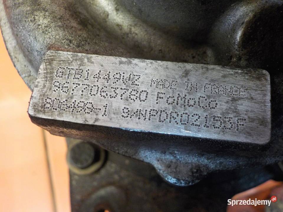 GALAXY MK3 S 20 TDCI 13r turbina 9677063780 Suków