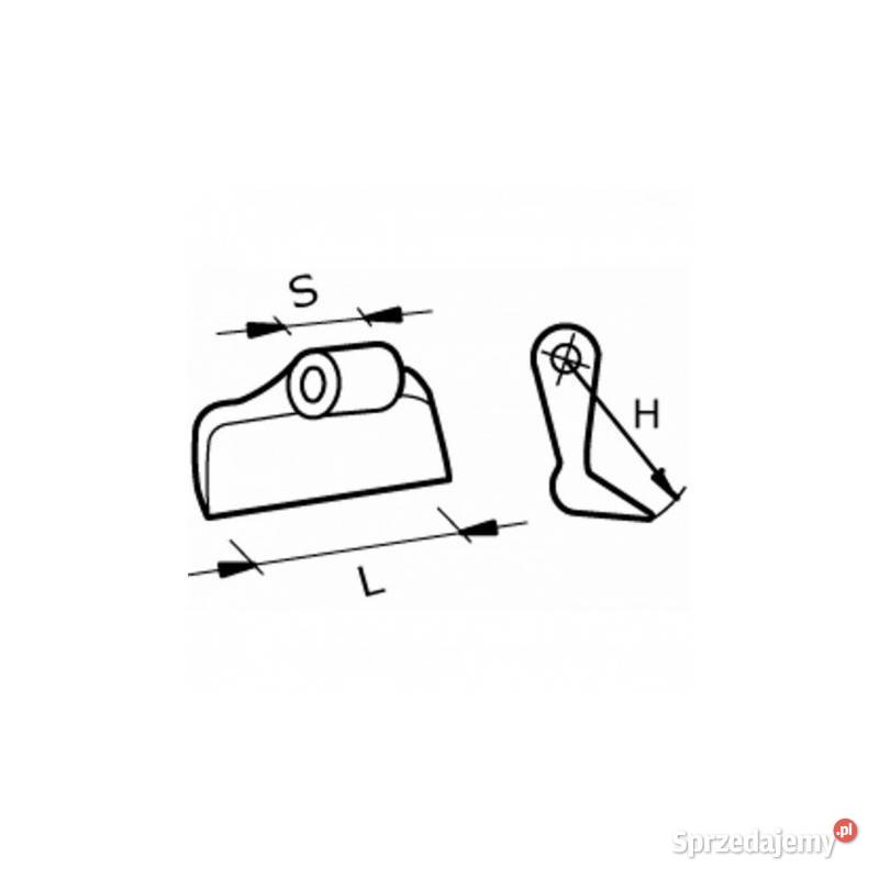 Bijak młotkowy 115x50x26 mm R180 mm RM46 APLRM46 Kamionna sprzedam