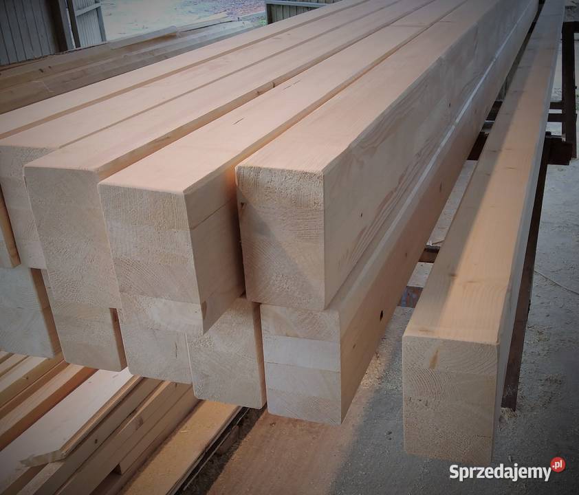 Kantówka klejona BSH 120x120 świerk 12x12 Kołbiel