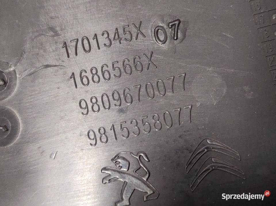 Panel Regulacji Fotela Lewy Przód Citroen DS7 wielkopolskie Pleszew