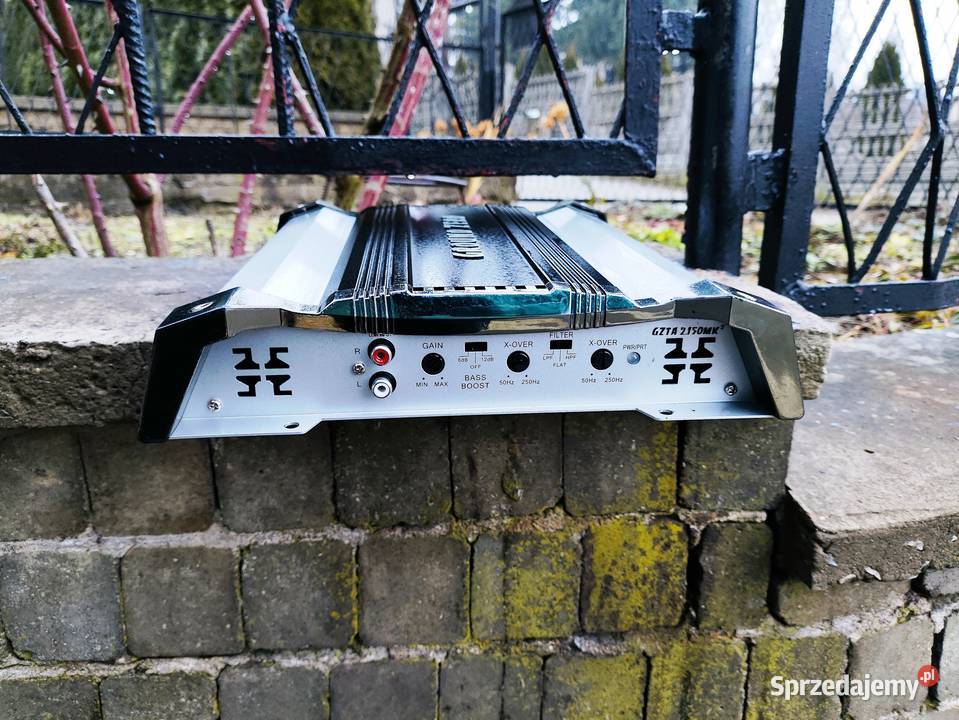 Wzmacniacz samochodowy 2 kanałowy Ground Zero śląskie Niegowonice