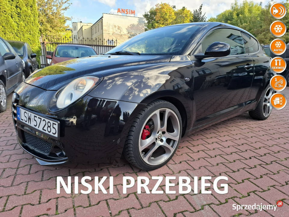 Alfa Romeo Mito 14 Benzyna 135 Koni Zadbany kurtyny powietrzne Lublin