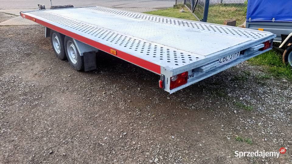 Przyczepa laweta GEWE 51x21 płaska 2700DMC Zamość