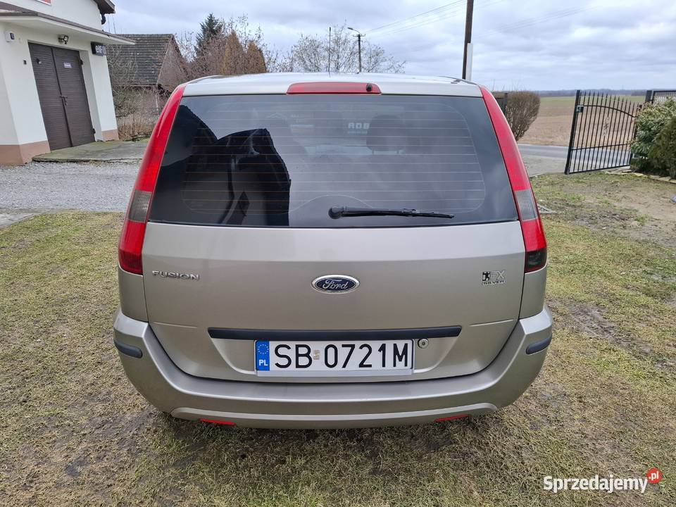 Ford Fusion 14 80 zadbany niski przebieg KLIMA Fusion Motoryzacja małopolskie Jawiszowice