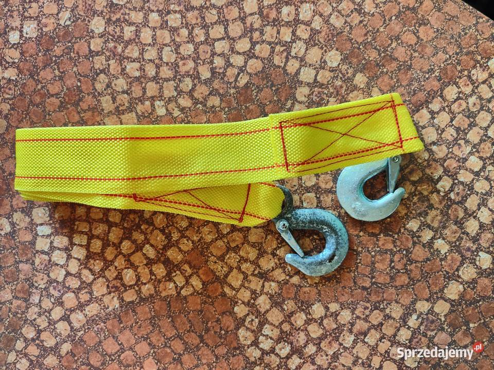 Lina holownicza nylonowa 4 t 320 m żółta