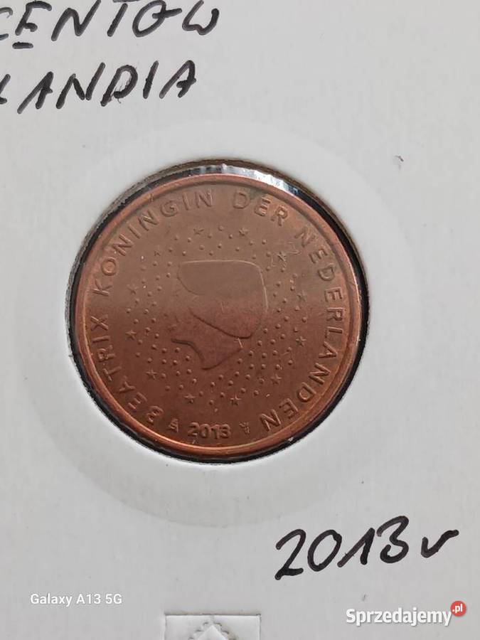 5 Eurocentów Holandia 2013 r sprzedam