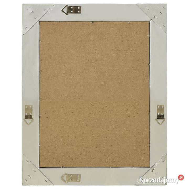 Lustro ścienne w stylu barokowym 50x60 srebrne Warszawa