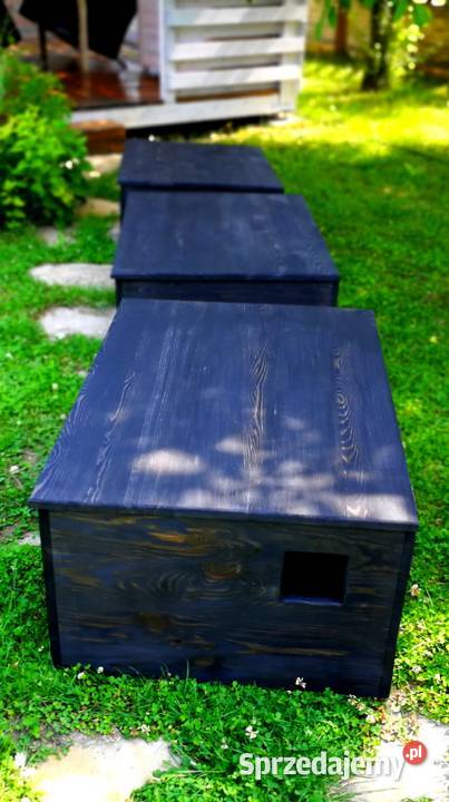 Skrzynia stolik kawowy pufa siedzisko kufer świętokrzyskie Radków