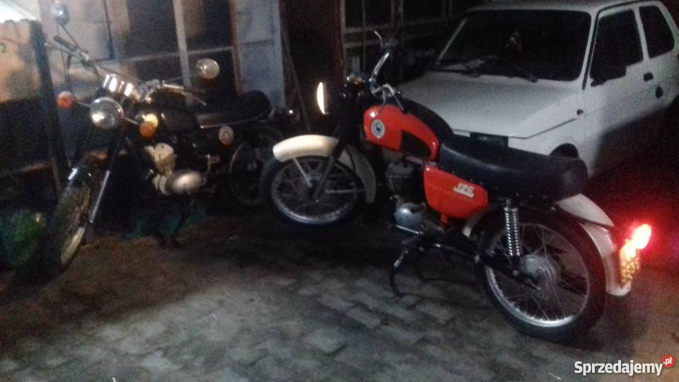 Sprzedam WSK 125 remoncie stan do negocjacji czerwony Mełgiew