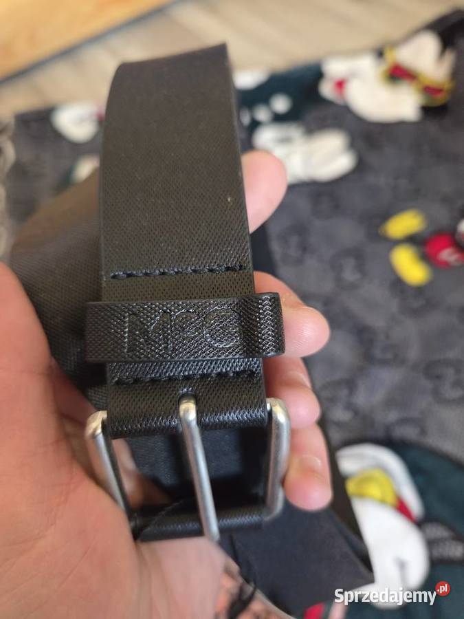 Pasek meski czarny Szczecin sprzedam