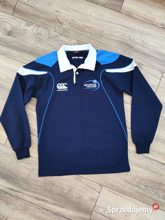 Granatowa Męska Bluza Canterbury sport tours M Jasło