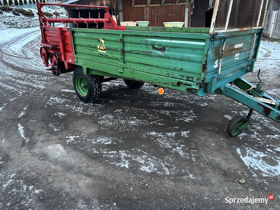 nowy rozrzutnik obornika 25t igła nieuszkodzony Nowy Sącz