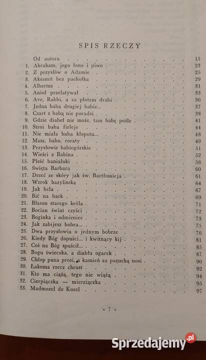 Mądrej głowie dość dwie słowie J Krzyżanowski Rok wydania 1960 Wrocław