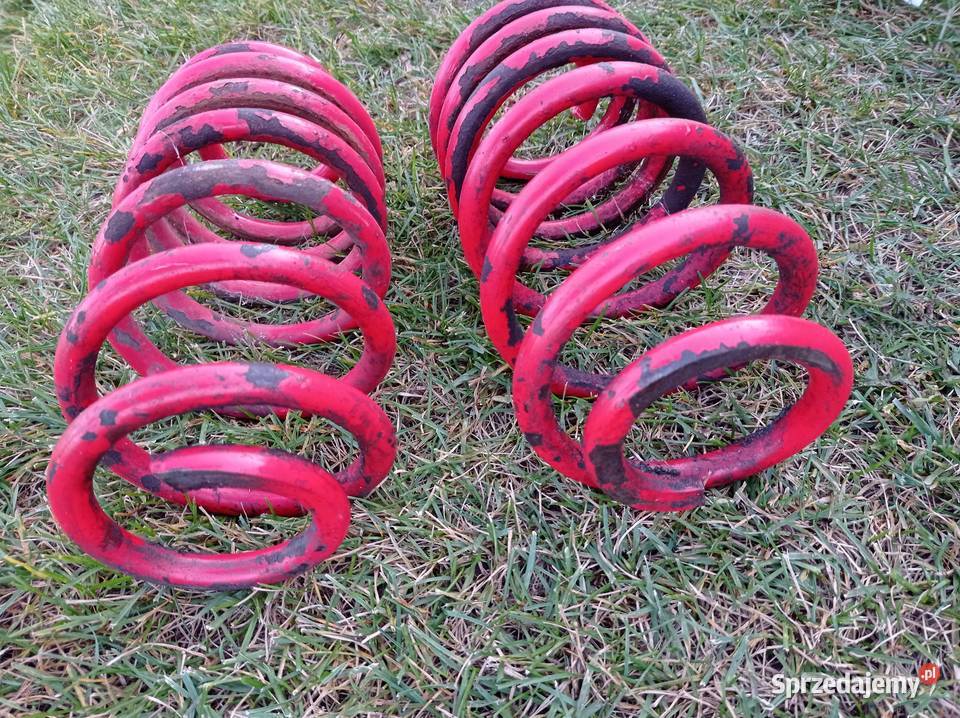 Sprężyny czerwone obniżające gleba Passat b5B5 osobowe Oleśnica