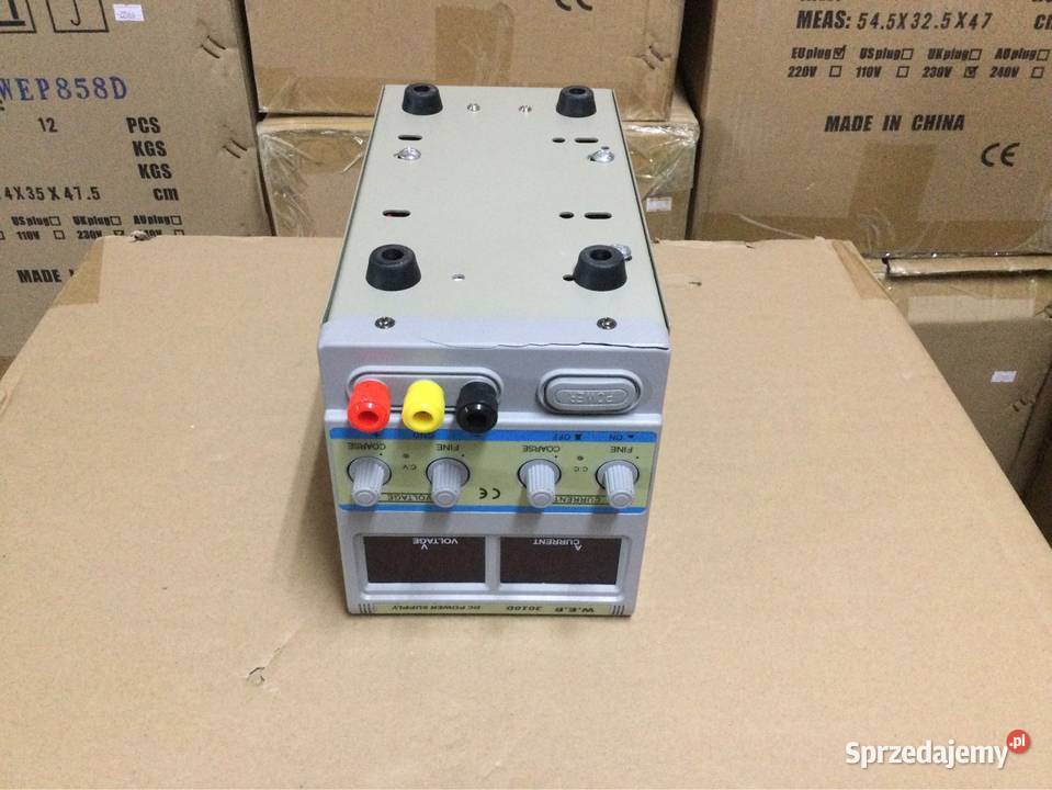 Zasilacz serwisowy WEP 3010D 30V 10A 230V śląskie
