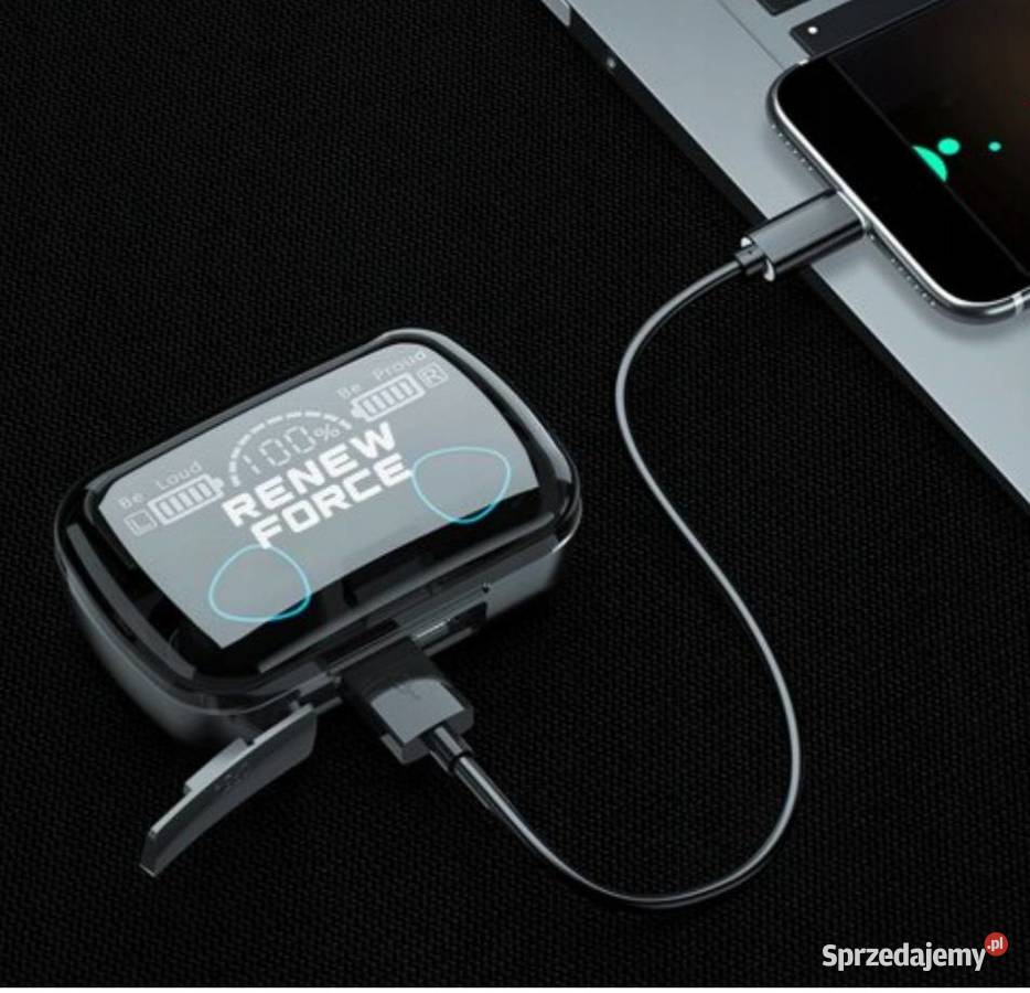 Słuchawki bezprzewodowe douszne M10 Oława