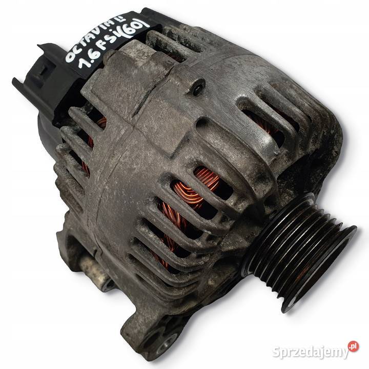 ALTERNATOR VW Golf V Skoda Octavia II 16 FSI Układ elektryczny silnika Części samochodowe