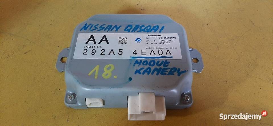Moduł kamery Nissan Qashqai II 292A5 4EA0A Włoszczowa