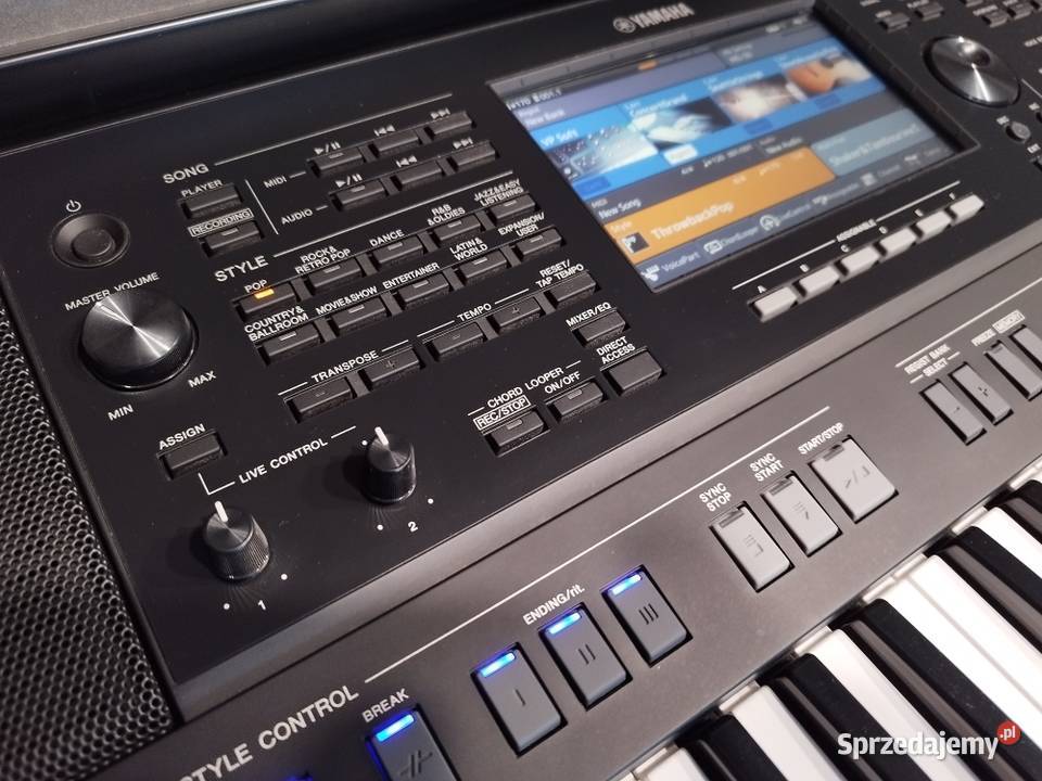 Yamaha Psr SX720 KM Spider Pro pokrowiec Instrumenty klawiszowe i MIDI Ujazd