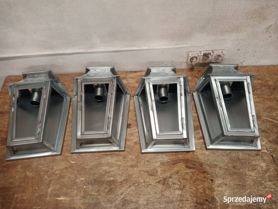 Lampa ogrodowa kinkiet miedziany handgefertigt Oświetlenie Dzierżoniów