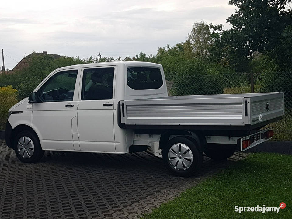 Volkswagen Transporter T6 DOKA 6OSÓB PAKA pełny VAT Poręba