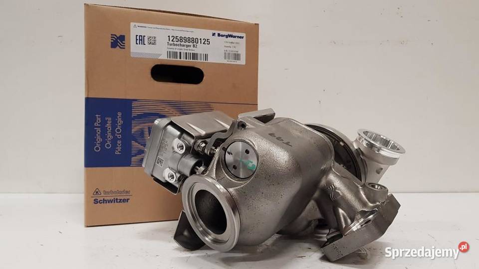 Nowa turbosprężarka BorgWarner KKK 12589880125 Pozostałe mazowieckie Siedlce