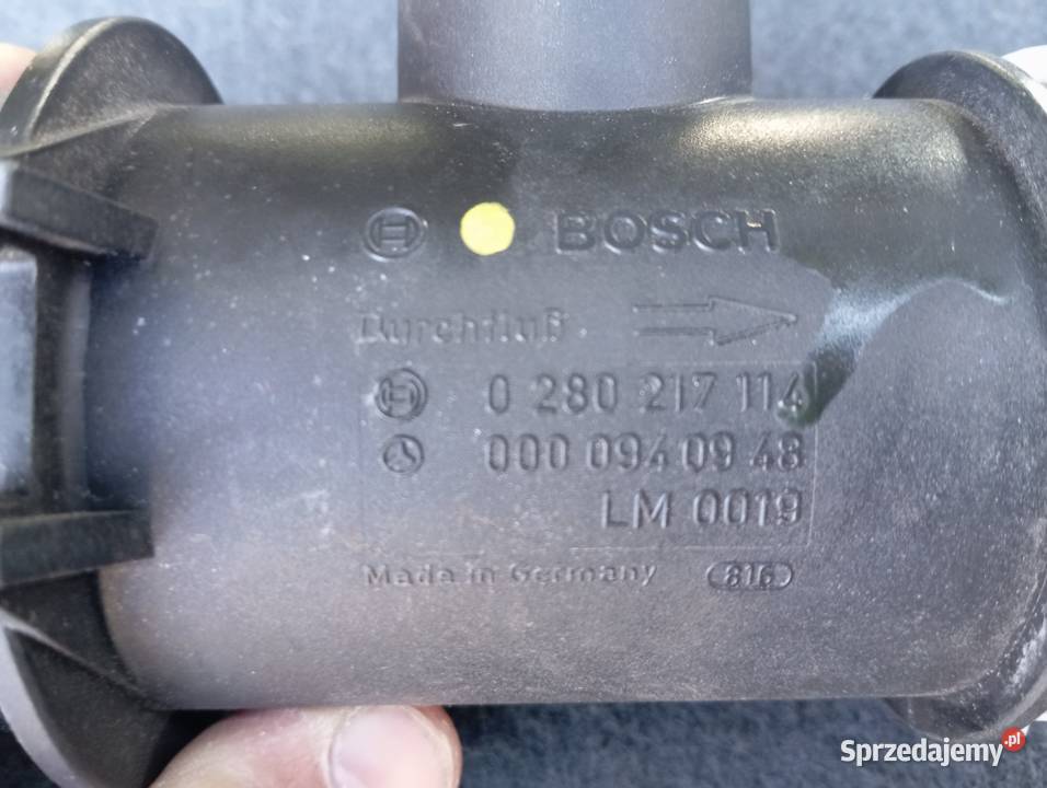 PRZEPŁYWOMIERZ MERCEDES 0 280 217 114 BOSCH Przepływomierze Lubin