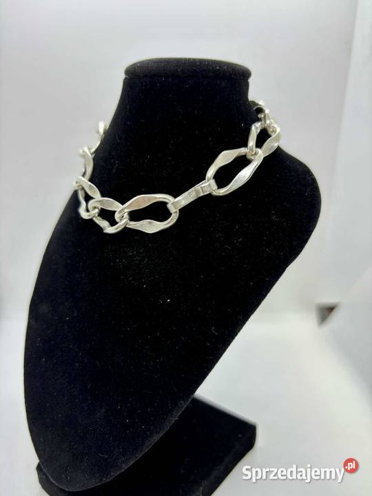 Srebrna Bransoletka pr 925 1979g Długość 215