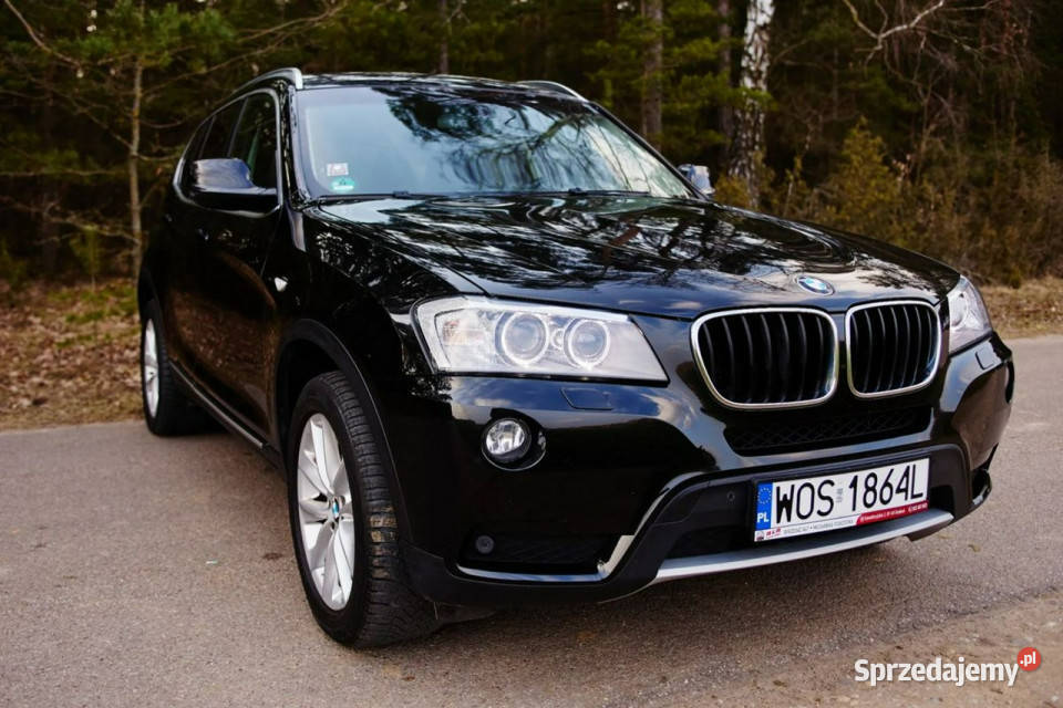 BMW X3 Xdrive20dAutomatEl klapaBixenon z Niemiec kurtyny powietrzne Rzekuń