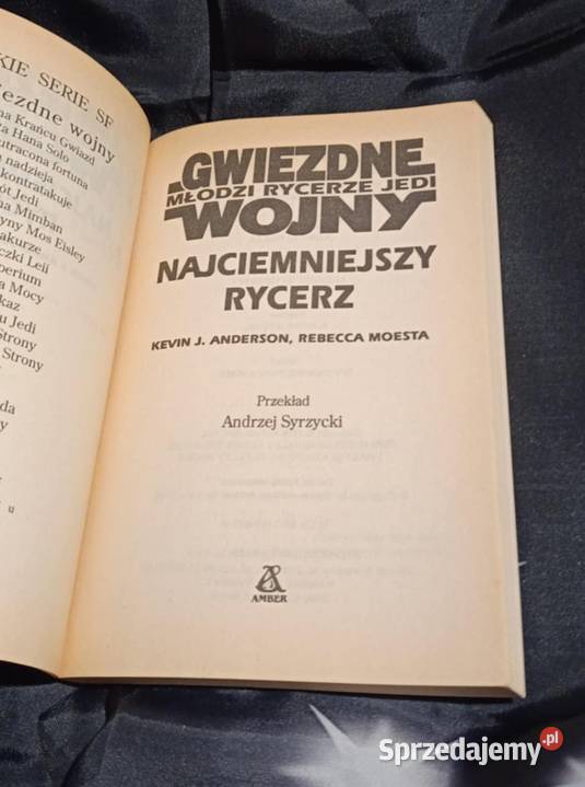 Gwiezdne wojny Najciemniejszy rycerz Kevin J sprzedam