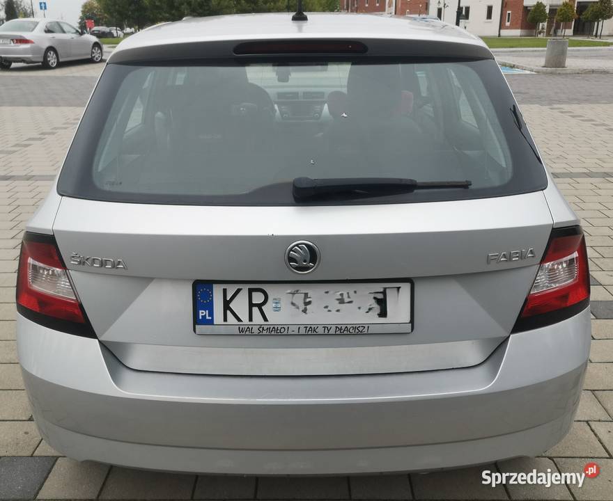 Skoda Fabia 10 75 Benzyna LPG 2015 małopolskie Kraków