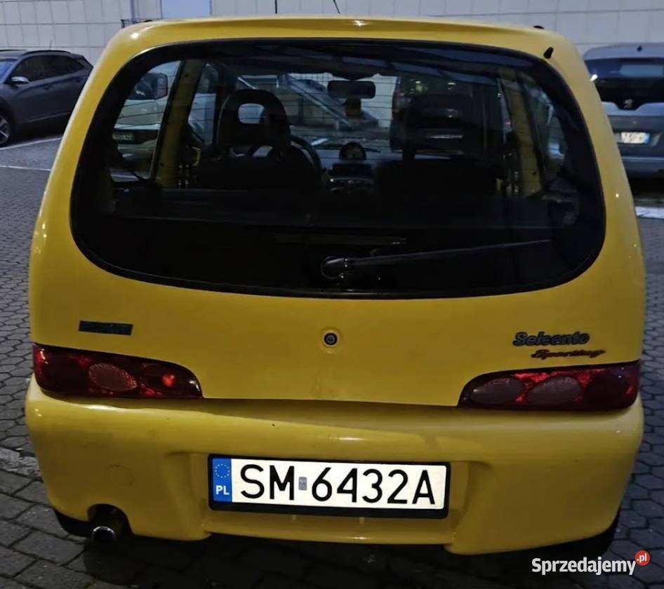Fiat Seicento kupiony w polskim salonie Katowice sprzedam