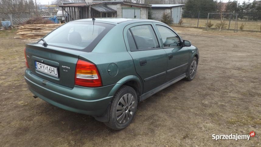 Opel Astra II 16 benzynagaz nieuszkodzony kujawsko-pomorskie Skrwilno