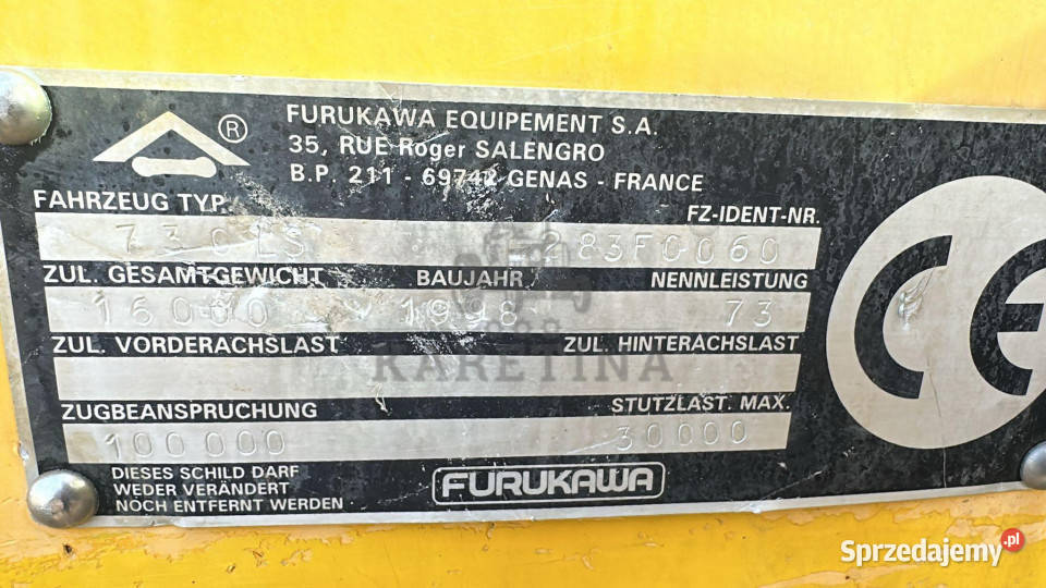 Furukawa 730 LS Jastrzębniki