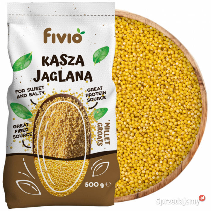 Kasza jaglana 500g Pozostałe Brzozów