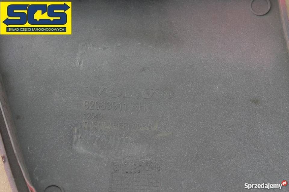 VOLVO FH13 ZAŚLEPKA DOLNEGO GRILLA PRAWA Bieleń