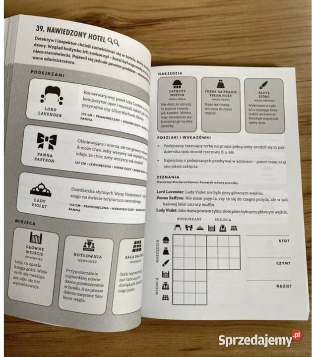 100 Zagadek Kryminalnych Murdle Tom 1 GT Karber Rok wydania 2024 Pozostałe dolnośląskie Lubin