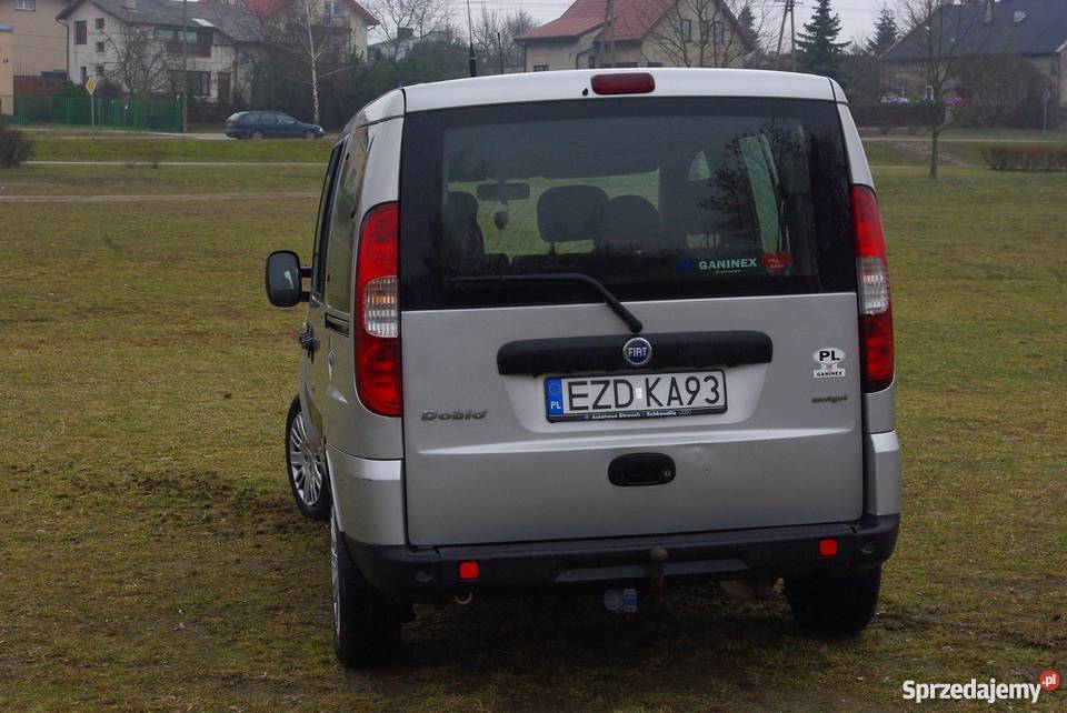 Fiat Doblo 19 JTD 120 MultiJet Family 2006r Zduńska Wola