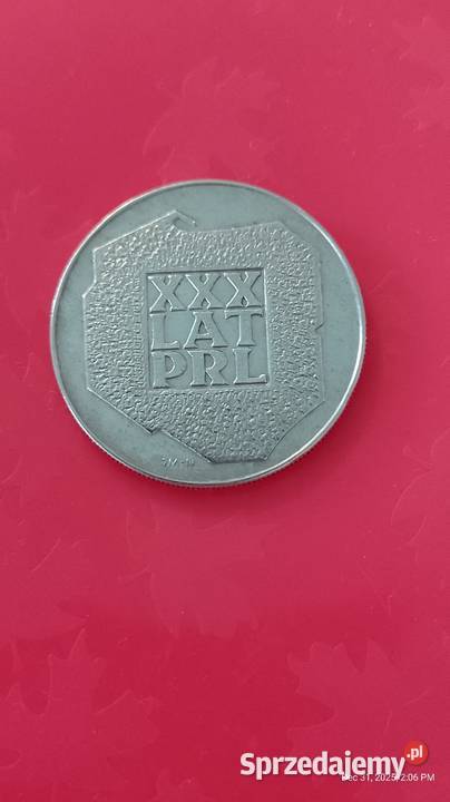 Moneta XXX PRL srebro SALE śląskie Jastrzębie-Zdrój
