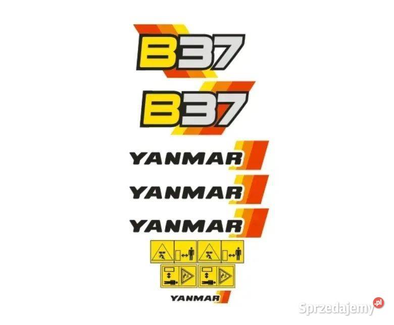 Naklejki oklejenie YANMAR B37 Zamiennik